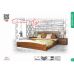 Двоспальне ліжко Селена Аурі з підйомним механізмом 160*190-200 см