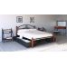 Двуспальная кровать Кассандра на деревянных ногах 160*190-200 см