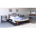 Двуспальная кровать Франческа на деревянных ногах 160*190-200 см