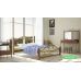 Двуспальная кровать Франческа на деревянных ногах 160*190-200 см