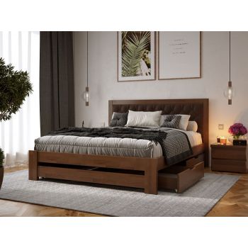 Двуспальная кровать Симфония Люкс 180*190-200 см