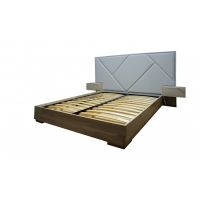 Двоспальне ліжко Diagonal (Диагональ) з підйомним механізмом та тумбами 180*200 см
