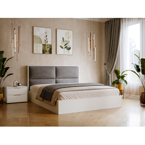 Двоспальне ліжко Граф 2 з підйомним механізмом 160*200 см Двоспальне ліжко Граф 2 з підйомним механізмом 160*200 см