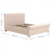 Двуспальная кровать Флоренция с подъемным механизмом 160*190-200 см