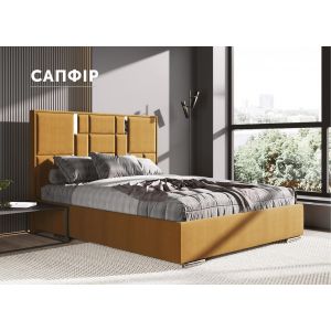 Двоспальне ліжко Сапфір з підйомним механізмом 160*190-200 см