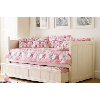 Детская кровать Бемби 90*190 см с дополнительным спальным местом (80*180 см)