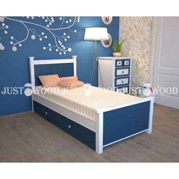 Детская кровать Немо 90*190 см с дополнительным спальным местом (80*180 см)