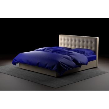 Полуторная кровать Белла с матрасом 140*190 см