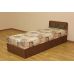 Односпальная кровать 0,8 эконом блок с матрасом 80*190 см
