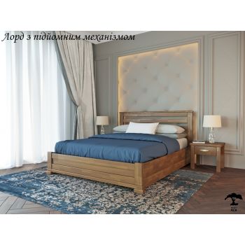 Півтораспальне ліжко Лорд з підйомним механізмом 120*190-200 см