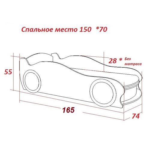 Кровать машина схема сборки