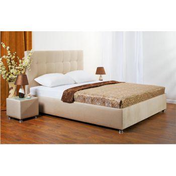Полуторная кровать Лугано с матрасом 140*200 см