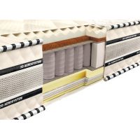 Двуспальный матрас 3D Магнат Мемори Латекс Кокос 160*190-200 см