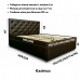 Двуспальная кровать Калипсо с подъемным механизмом 200*200 см