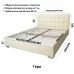 Двуспальная кровать Гера с подъемным механизмом 180*190-200