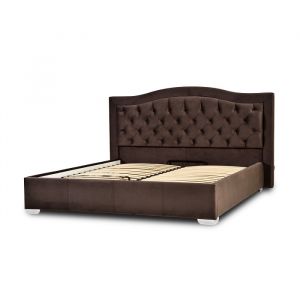 Двоспальне ліжко Квин без підйомного механізму 160*190-200 см
