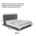 Полуторная кровать Монти с подъемным механизмом 140*190-200