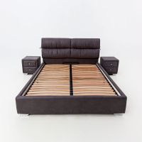 Двоспальне ліжко Манчестер без підйомного механізму 160*190-200 см