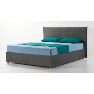 Півтораспальне ліжко Romb (Ромб) з підйомним механізмом 140*200 см