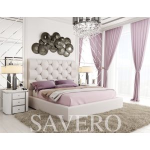 Двоспальне ліжко Savero (Саверо) з підйомним механізмом 160*190-200 см