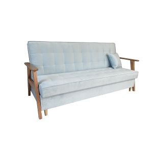 Диван-ліжко Аліканте з дерев'яними боками (сп.м. 120*192 см)