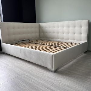 Кутове ліжко Гера 160*200 см (РОЗПРОДАЖ З ВИСТАВКИ)